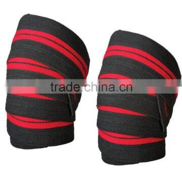 Exercise equipment as seen tv elastic knee wrap / custome knee wraps / Custom Weightlifting Wrist Wraps