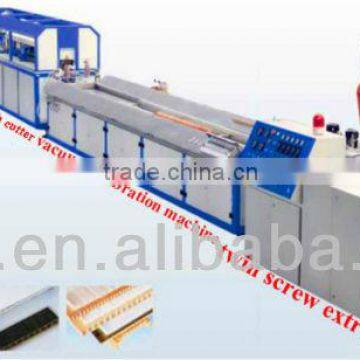 PE WPC PVC Ceiling Panel Extruder Machinery