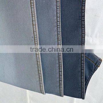 grey polyester cotton denim farbic