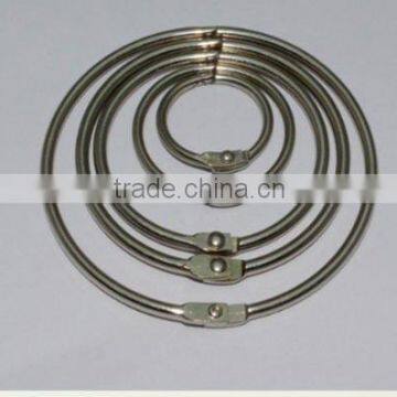 Metal Silver Book Ring/ Album Ring/Card Ring