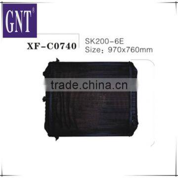 excavator radiator for SK200-6E