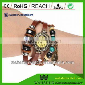 2015 Long Strap Fashion Cheap Promotional Vintage Wrist Lady Watch