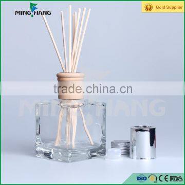 120ml Square Reed Diffuser Glass Bottle With Silver Aluminum Cap photo-4