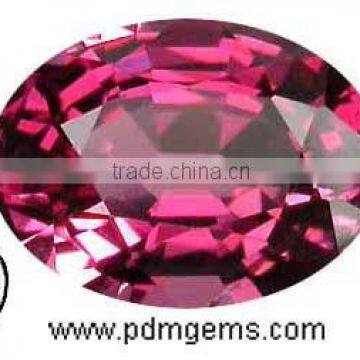 Rhodolite Semi Precious Gemstone Oval Cut For Engagement Ring From Manufacturer/Wholesaler