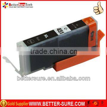 Excellent CLI-451 BK new compatible canon ink cartridge