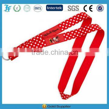 Create your own brand customized woven lanyard