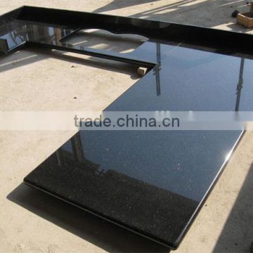 Factory Direct Black Galaxy Granite Kitchen Countertop