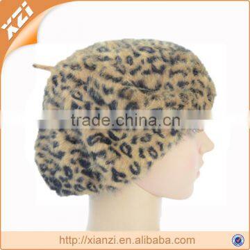 Animal patterns rabbit berets