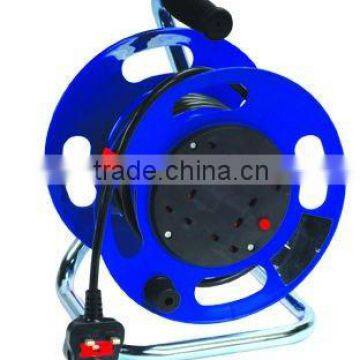 British Cable reel 13A 250V BS 1363 U.K. Plug VDE cable H05VV-F 3G1.5mm2 UK cable A05VV-F 3G1.25 BSI cable reel 25/20m