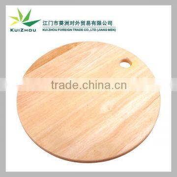 Cutting board with weight