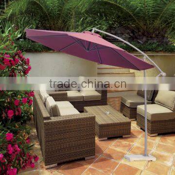 Leisure waterproof garden cafe outdoor patio umbrella