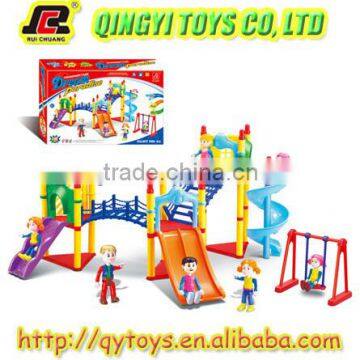 block paradise series toy DIY game for inteligent