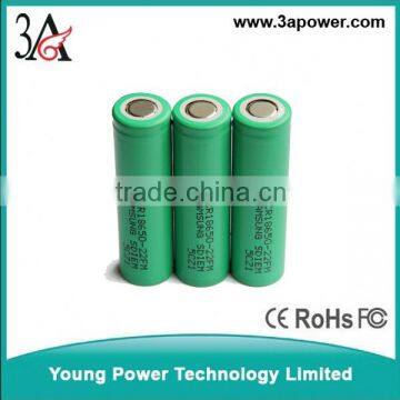 High Quality Samsung ICR18650-22F 2200mah Original Rechareable Battery samsung sdi 18650