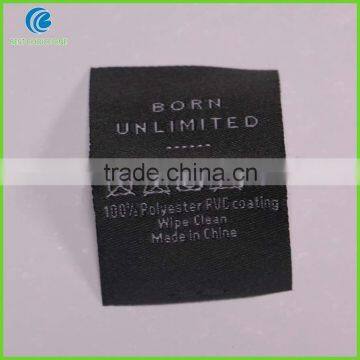 Straight Cut Apparel Label Fabric Soft Sew In Clothing Labels Jeans Jacket photo-2