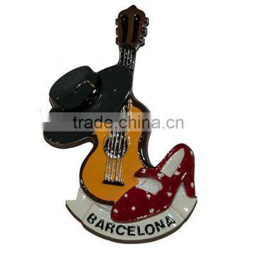 souvenir 3D plate Spain. gitar fridge magnet