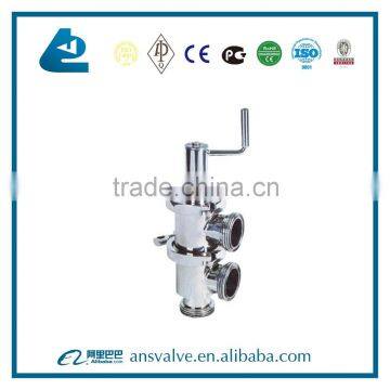 Sanitary Manual directional check valve