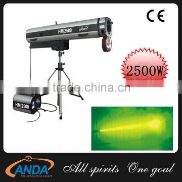 High Quality Stage Effect Manual Device HMI 2500W Follow Spot Light