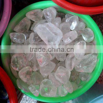 Wholesale Natural Rock Clear Transparent Quartz Macadam photo-3