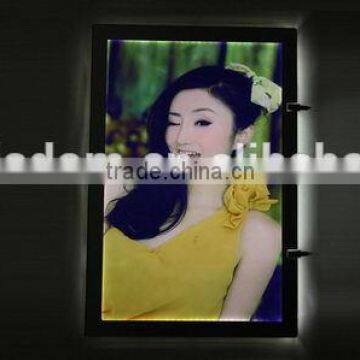 Contemporary top sell acrylic led photo frame