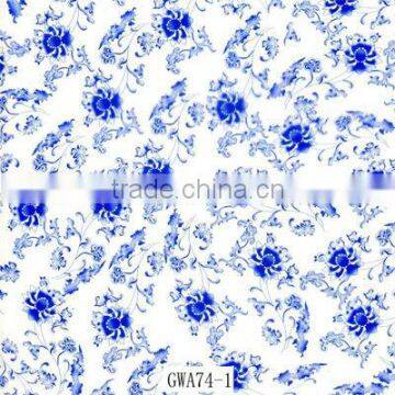 Flowers pattern Pattern Water Transfer Printing Film/Hydrographic films Width100cm GWA74-1