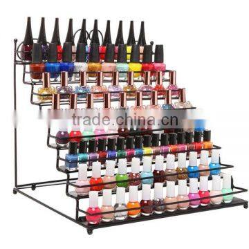 Wholesale Table Top 8 Tiers Metal Nail Polish Display Stand