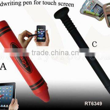 Silicone Handwriting touch pen for touching screen