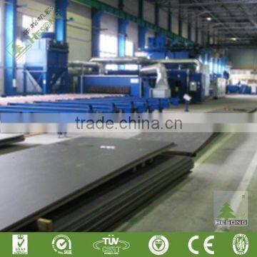 CE Certification Pass Through Type Sandblast Machine / Steel Plate Sandblasting Machine photo-6