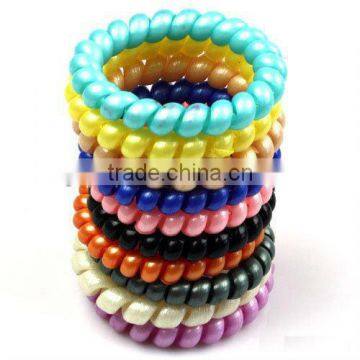 2014 Hot Selling telephone wire hairband for women/girl