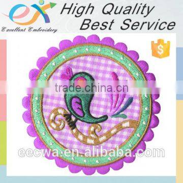 Trade Assurance custom logo applique embroidery