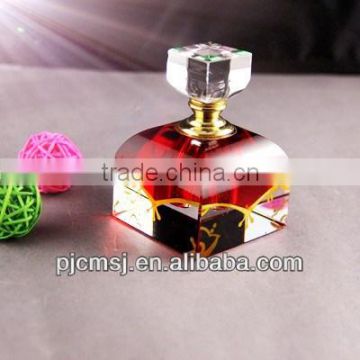 Crystal glass Perfume Bottle for gift