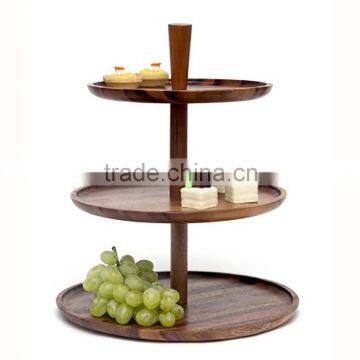 Japanese Double Cake Plate Fruit Cake Plate Ash tray 3 tier cake stand