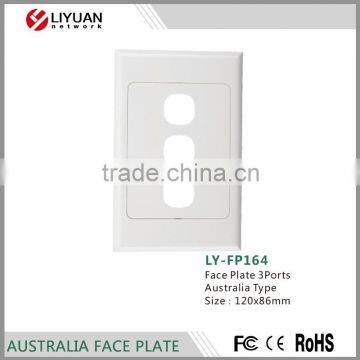 LY-FP164 Quality assurance new design Vention modular jack face plate