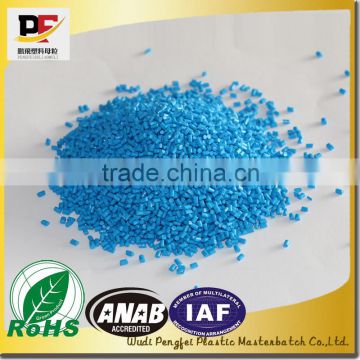 Natural color, shinny blue MASTERBATCH, High covering, disperse evenly, BEST Price