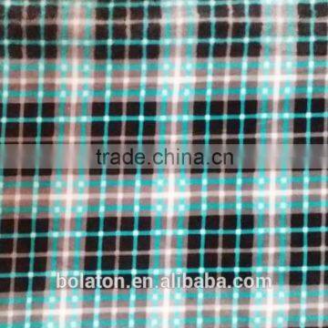 Checks Design Pajamas WomenPrinted Velvet Fabric