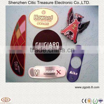 Custom brand logo metal tag/nameplate