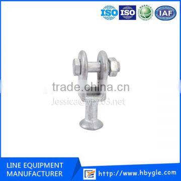 HDG Q-7U type Ball clevis for link fitting/overhead line hardware Ball ended clevis electric power fitting