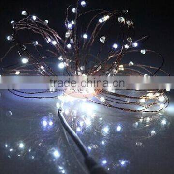 110v 220v IP65 Christmas Decoration LED Copper Wire String Light photo-5