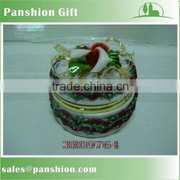 Best quality decorative ceramic box for jewelry