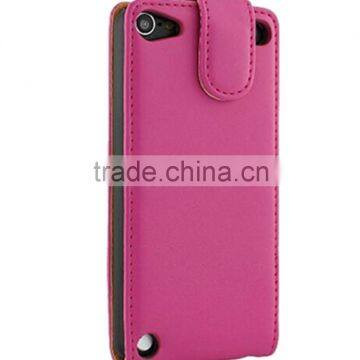 2015 New Design Oem Smart Leather Case for Ipod Touch 5