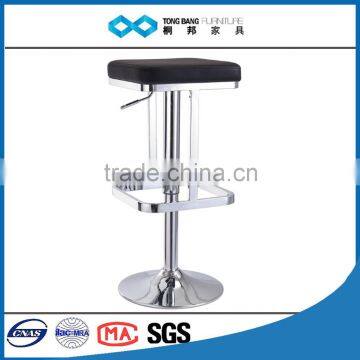 TB 2015 promotional square swivel lifting bar stools in black