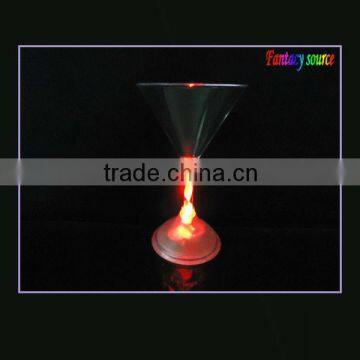 led flashing glass