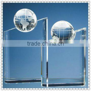 Global Etched Blank Glass Awards For Customized Engraving