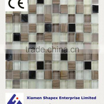 Broken glass mosaic art tile with good price