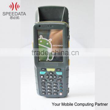 rugged smartphone bluetooth rfid reader 134.2khz barcode scanner machine