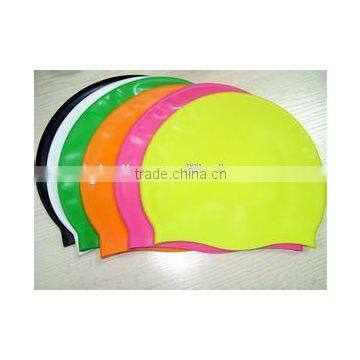 Silicone bathing caps