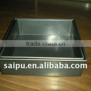 Deep Square Cake Pan 25x25x7.5cm