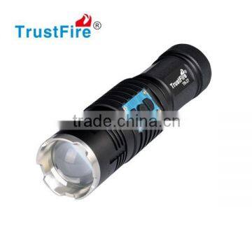 Luxury Zoomable Torch TrustFire TR-Z7 Led Police Military Flashlight Operated by Motor photo-2