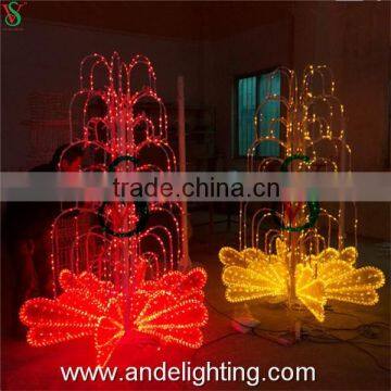 2016 new arrive outdoor street decoration light 3D deco light wedding decorations