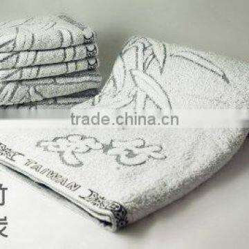 Bamboo charcoal face towel