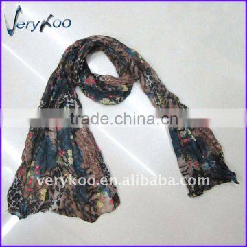 Cheap Long Rayon Printing Scarf (FCH-11319)